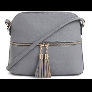 Crossbody tassel purse